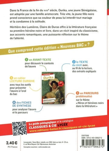 Ourika Claire de Duras Livres Furet du Nord