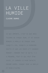 Claire Dumas - La ville humide.