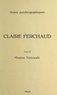Claire Ferchaud - Claire Ferchaud, 1896-1972 (2) Mission nationale - Notes autobiographiques.
