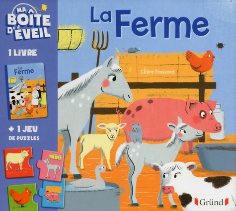 Claire Frossard - La ferme - Avec un jeu de puzzles.