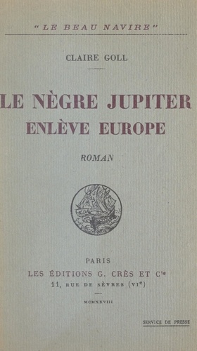 Le nègre Jupiter enlève Europe