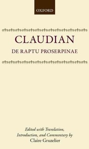 Claire Gruzelier - Claudian S De Raptu Proserpinae.