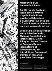 Claire Guezengar - 33, Roux, naissance d'un immeuble à Paris.