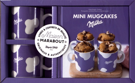 Claire Guignot et  Orathay - Coffret Mini mugcakes Milka - Contient : 2 mini mugs collector, 1 livre de recettes.