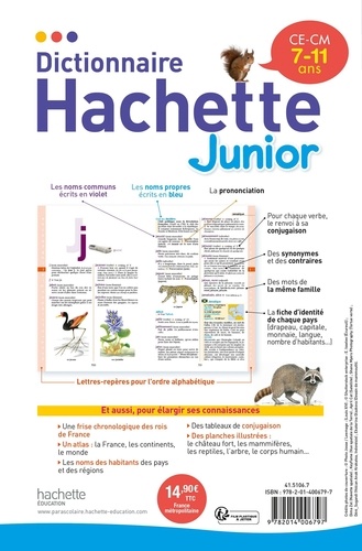 Dictionnaire Hachette Junior. CE-CM