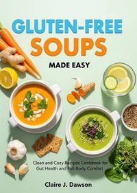 Gluten Free Soups Made Easy: Clean and Cozy Recipes Cookbook for Gut Health and Full-Body Comfort