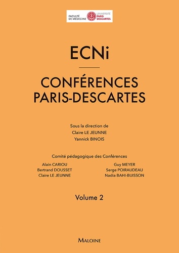 ECNi Conférences Paris-Descartes. Volume 2