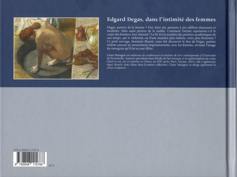 Edgar Degas, dans l'intimité des femmes