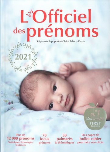 L'Officiel des prénoms  Edition 2021