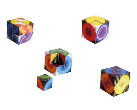 Mon livre cubes à fabriquer. 8 cubes à monter pour jouer avec les formes et les couleurs