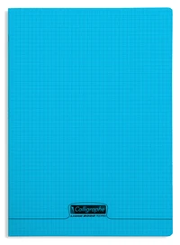 8000 polypro, cahier piqué bleu 24x32cm 96p q.5x5 90g
