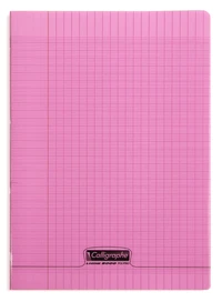 8000 polypro, cahier piqué rose 21x29,7cm 96p séyès 90g