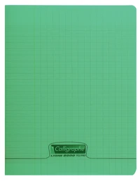 8000 polypro, cahier piqué vert 17x22cm 96p séyès 90g
