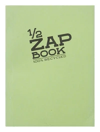 Bloc 1/2 zap book 80 pages encolle a6 80g