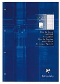 Bloc de feuilles mobiles perforées 21x29,7 cm 200 pages séyès