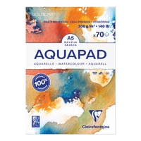 Bloc Goldline Aquapad A5 - 70 feuilles 300g