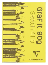 Bloc grafit encollé a5 80f 90g o