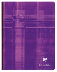CLAIREFONTAINE - Cahier Metric grands carreaux séyès - 17x22cm - 192 pages