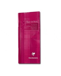CLAIREFONTAINE - CARNET PIQUE BORD 8*20 32 PAGES