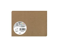 Carte pollen 110x155 kraft 200g pqt 25