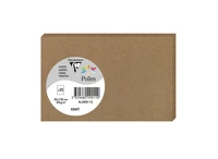 Carte pollen 82x128 kraft 200g pqt 25