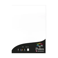 Etui de 50 feuilles Pollen 210x297 120g - Blanc