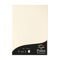 Etui de 50 feuilles Pollen 210x297 120g - Ivoire