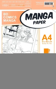 Manga etui bd/comic a4 40f o  200g