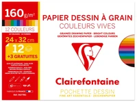 Pochet. des.coul.vives 24x32 12f+3f 160g