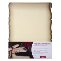 Pochette 5fl a4 facon parchemin