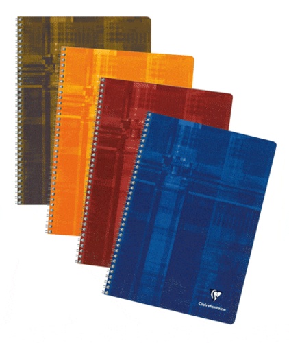CLAIREFONTAINE - RDC CAHIER SPIRALE 24*32 5/5 100 PAGES