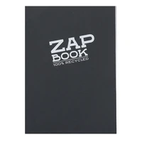 Zap book encolle a5 160f 80g noir