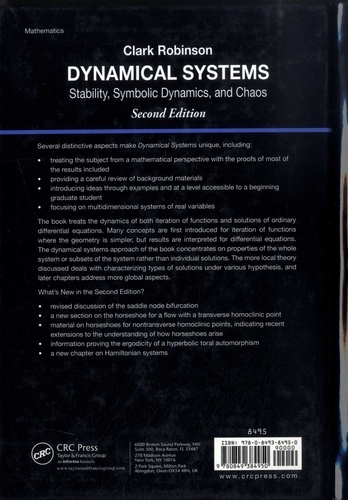 Dynamical Systems. Stability, Symbolic Dynamics, and Chaos 2nd edition
