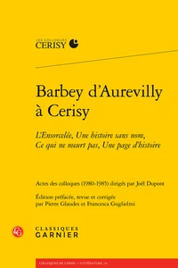 Barbey dʼAurevilly à Cerisy