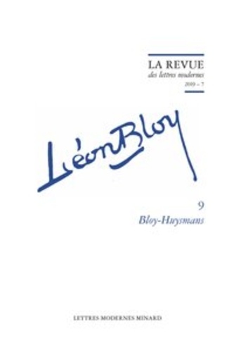 Bloy-Huysmans  Edition 2019