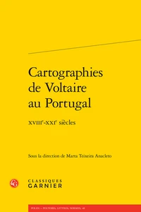 Cartographies de Voltaire au Portugal