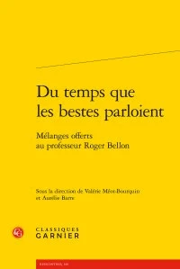 Du temps que les bestes parloient