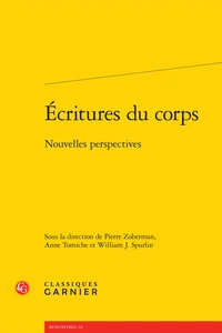 Ecritures du corps