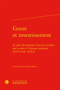 Genre et Investissement
