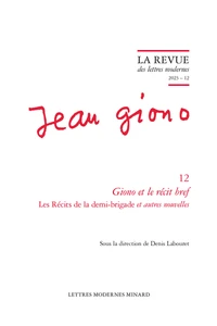 Giono et le récit bref