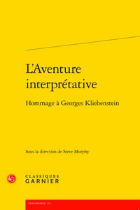 L'aventure interprétative