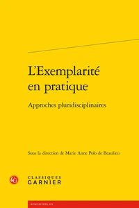 L'exemplarité en pratique
