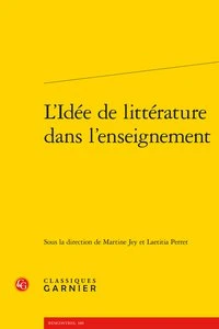 L'Idée de littérature dans l'enseignement