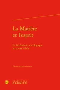 La matière et l'esprit