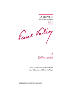 La Revue des Lettres modernes 2023, 3
