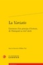  Classiques Garnier - La Variatio - L'aventure d'un principe d'écriture, de l'Antiquité au XXIe siècle.