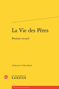 La vie des pères