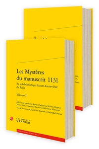  Classiques Garnier - Les mystères du manuscrit 1131 de la Bibliothèque Sainte-Geneviève de Paris - Pack en 2 volumes.