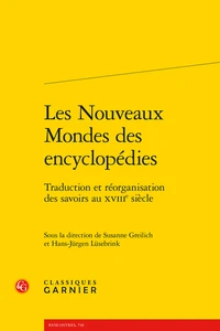 Les nouveaux mondes des encyclopédies