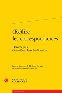 (Re)lire les correspondances